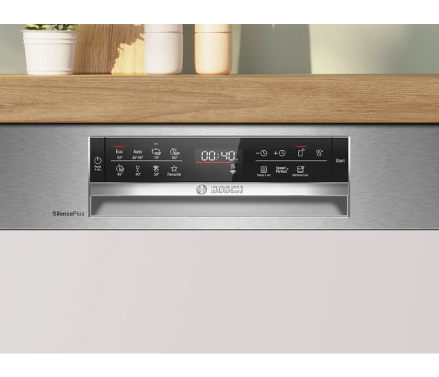 Zmywarka BOSCH SMI6ECS10E 60cm, 14kpl, EfficientDry, Home Connect, EmotionLight, Silence Plus, MaxFlex, ExtraClean Zone, AquaStop ,3kosz - 1343586 - zdjęcie 3